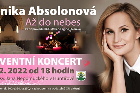 Adventní koncert Moniky Absolonové
