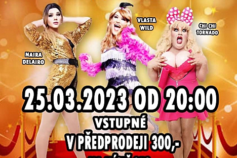 Travesti Show v Horní Olešnici