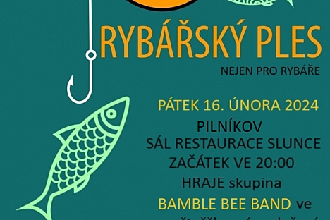 Rybářský ples nejen pro rybáře