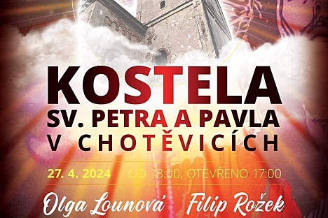 Zahájení sezóny v kostele sv. Petra a Pavla v Chotěvicích