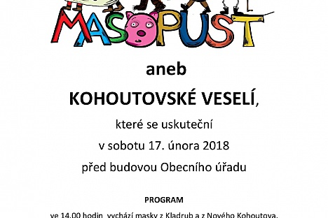 Masopust v Kohoutově