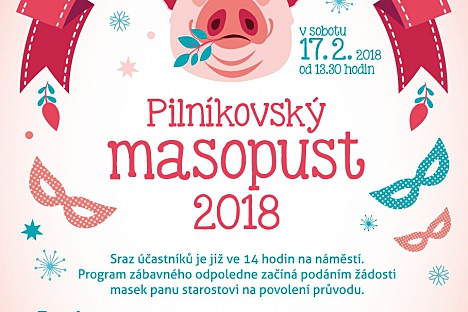 Pilníkovský masopust 2018