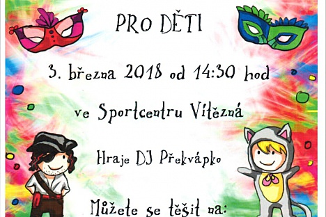 Maškarní rej pro děti