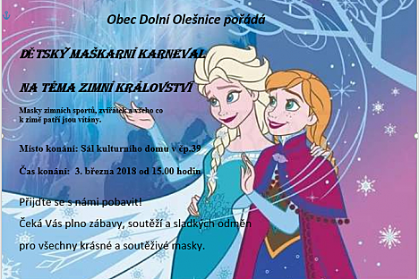 Dětský maškarní karneval