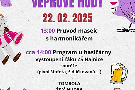 Původ masek a vepřové hody