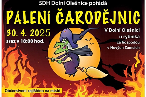 Čarodějnice v Dolní Olešnici