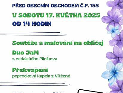 Sousedské jarní posezení
