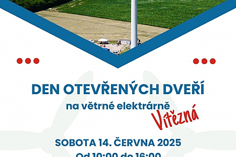 DEN OTEVŘENÝCH DVĚŘÍ NA VĚTRNÉ ELEKRÁRNĚ