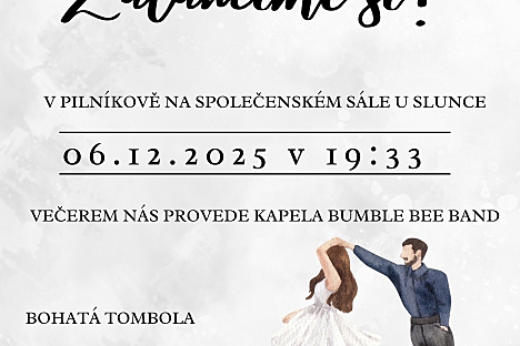 Adventní ples v Pilníkově