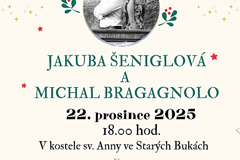 Vánoční koncert v kostele sv. Anny ve Starých Bukách