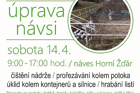 Staronová náves Horní Žďár