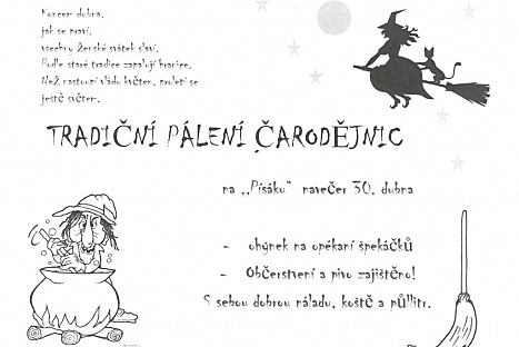 Tradiční pálení čarodějnic