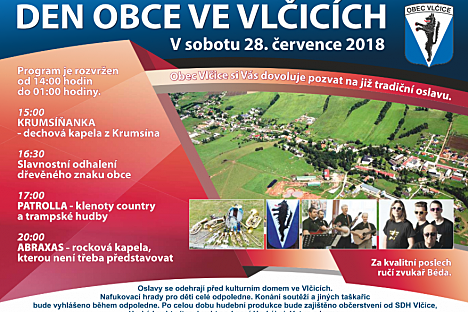 Den obce ve Vlčicích