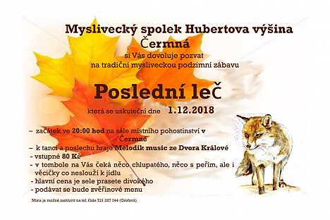 Poslední leč v Čermné