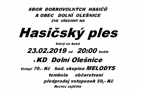 Hasičský ples