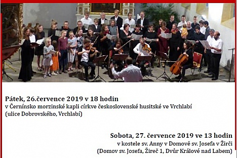 Večerní hudební pobožnost Horní Žďár