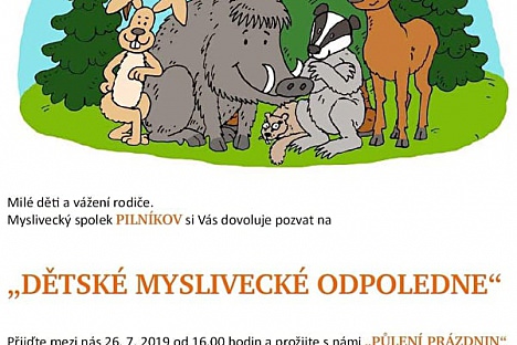 Dětské myslivecké odpoledne
