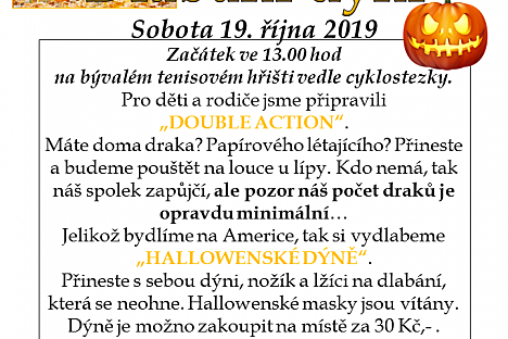 Drakiáda a dlabání dýní na Americe