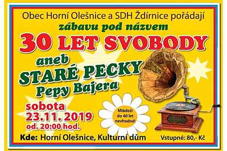 Taneční zábava v Horní Olešnici