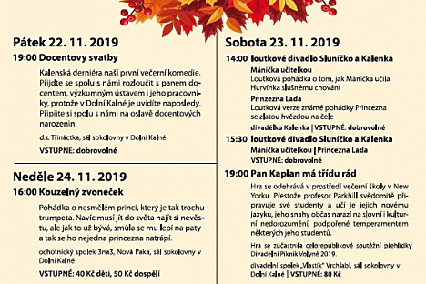 Divadelní víkend v Dolní Kalné