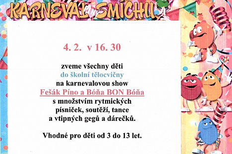 Karneval plný smíchu