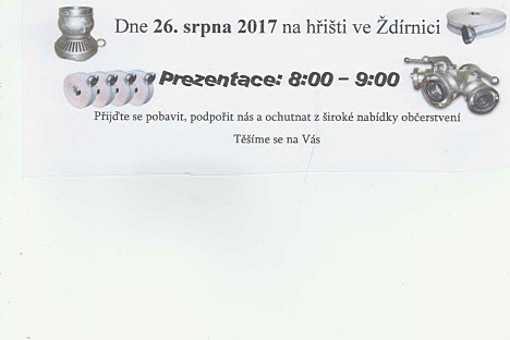 Hasičská soutěž o pohár starosty SDH