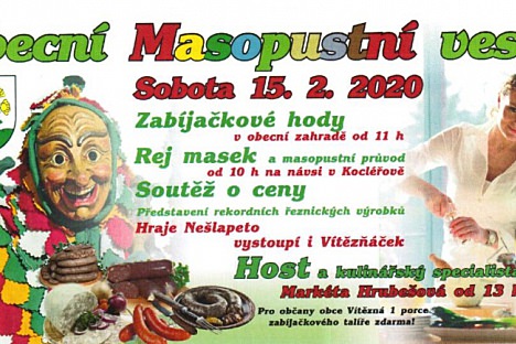 Obecní Masopustní veselí