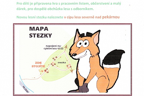 Otevření lesní stezky v Kohoutově