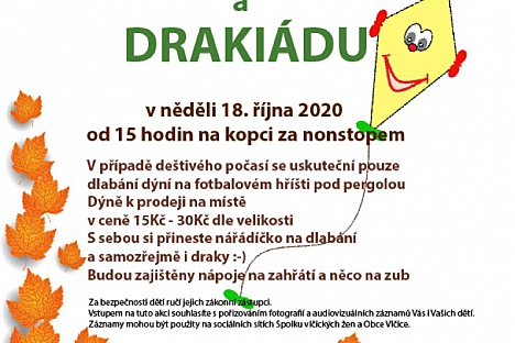Dlabání dýní a Drakiáda
