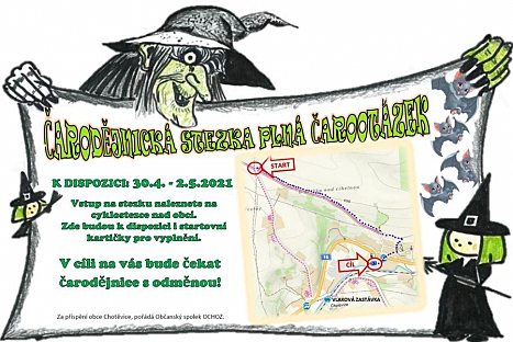 Čarodějnická stezka plná čarootázek