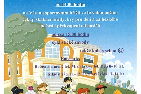 Loučení s prázdninami a cyklistické závody