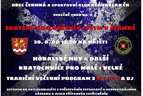 Rozloučení s prázdninami v Čermné