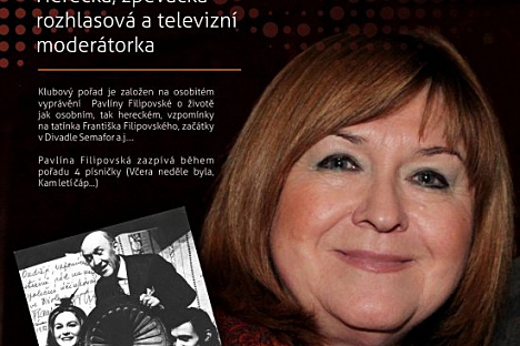 Agentura Nordproduction nabízí pořad s Pavlínou Filipovskou