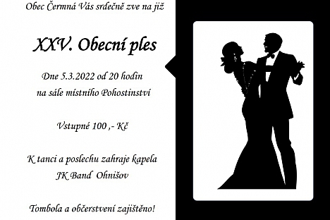 Pozvánka na Obecní ples