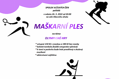 Vlčice zvou na maškarní ples