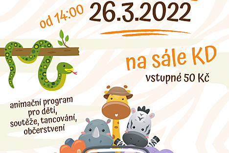 Dětský karneval na safari