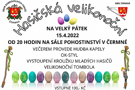 Hasičská velikonoční zábava
