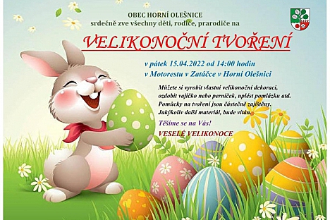Horní Olešnice zve na Velikonoční tvoření