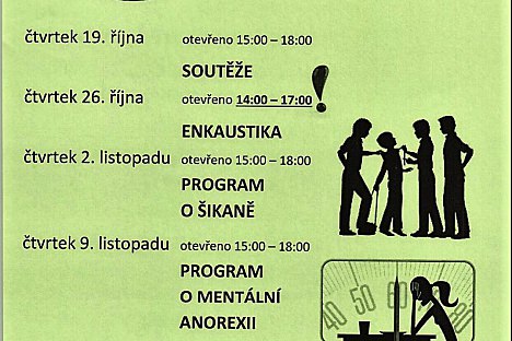 Program klubu Střelka