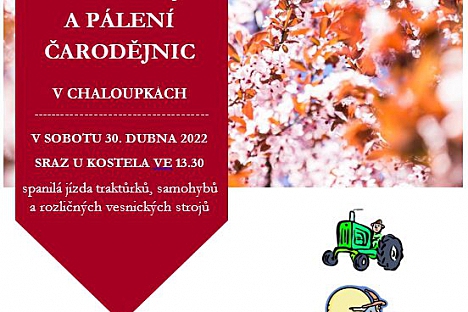 Stavění májky a pálení čarodějnic