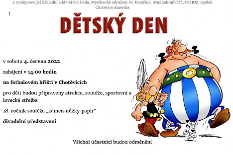 Dětský den v Chotěvicích