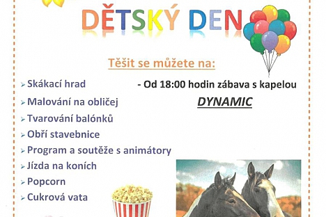 Obec Hajnice zve na Dětský den